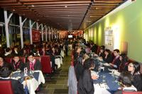 嘉賓、書院老師及學生出席2013年11月12日舉行的書院高桌晚宴